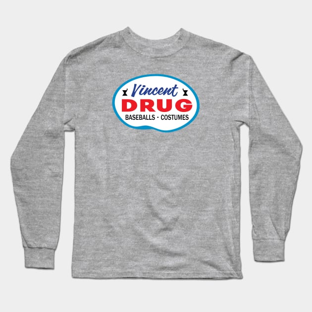 Vincent Drug Long Sleeve T-Shirt by Jason Licari Art